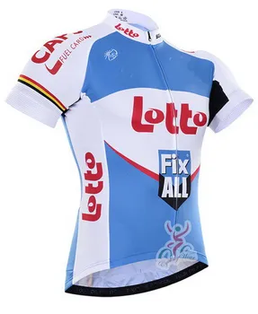 2016 LOTO SOUDAL FIX ALL Team, muška biciklistička majica kratkih rukava, biciklistička odjeća za jahanje, Ropa Ciclismo