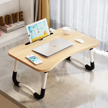 Aoliviya Službeni nova tvornica generacija Sklopivi stol za studij u hostelu, jednostavan mali stol, krevet, lijeni sklopivi računalni stol
