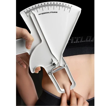 K1KA Osobne testiranje masnih naslaga na kožnih nabora uz pomoć штангенциркуля Skinfold Body Fat Caliper za mjerenje masnog tkiva vašeg tijela BMI Caliper