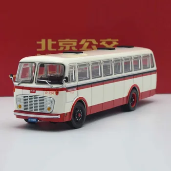 Mjerilo 1:64 Novi BK651 Gradski autobus javnog prijevoza u Pekingu, model od livenog pod pritiskom legure, kolekcija za odrasle, statički prikaz, igračka, poklon, suvenir